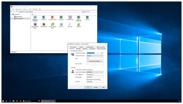 Parallels RAS : Clients Windows, Linux et Apple